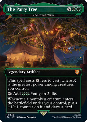 The Great Henge (LTC-348) - Tales of Middle-earth Commander / The Party Tree (Borderless)