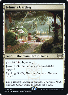 Jetmir's Garden (PRE-250S) - Streets of New Capenna Promos Foil
