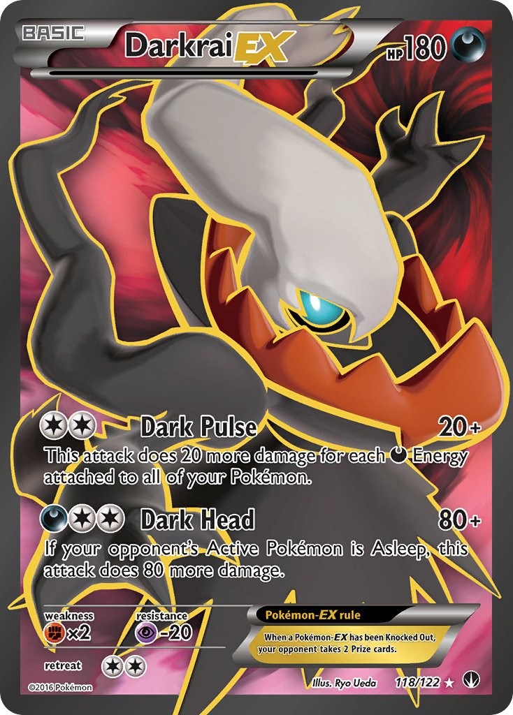 Darkrai EX (Full Art) - 118/122 - (XY - BREAKpoint)