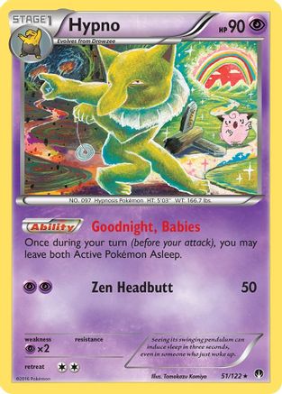 Hypno (51/122) - XY BREAKpoint Reverse Holofoil