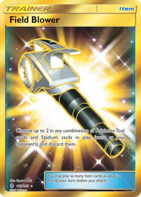 Field Blower (Secret) (163/145) - SM Guardians Rising Holofoil