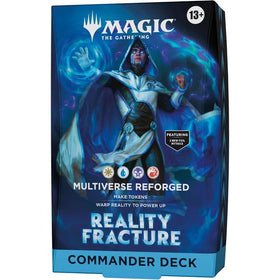 (PRE-ORDER OCT 2026) Magic The Gathering Reality Fracture Commander Deck - Multiverse Reforged