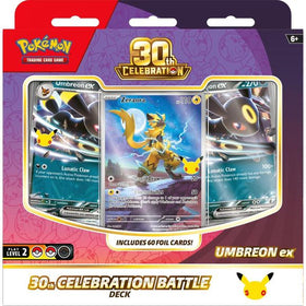 (PREORDER OCTOBER 2026) Pokemon TCG 30th Celebration 30C Battle Deck (1 Random)