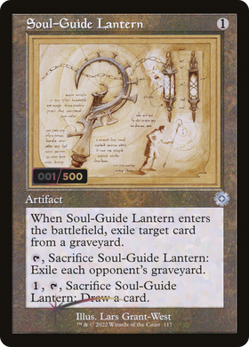 Soul-Guide Lantern (BRR-117Z) - The Brothers' War Retro Artifacts Foil