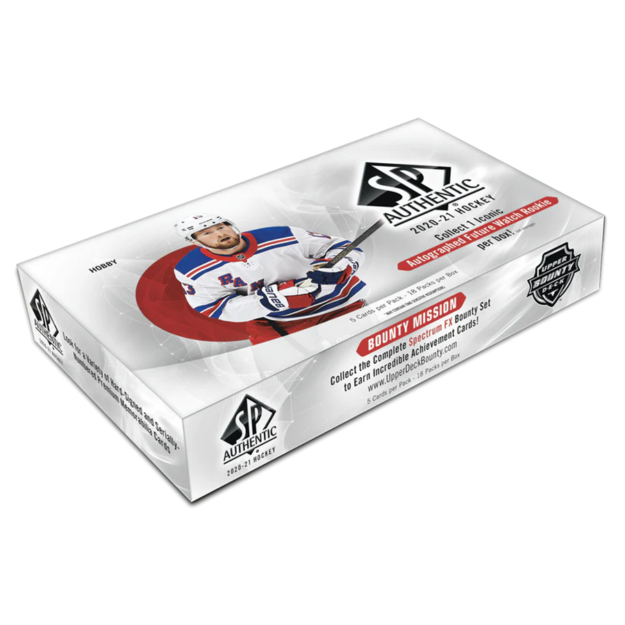 2020-21 Upper Deck SP Authentic Hockey Hobby Box
