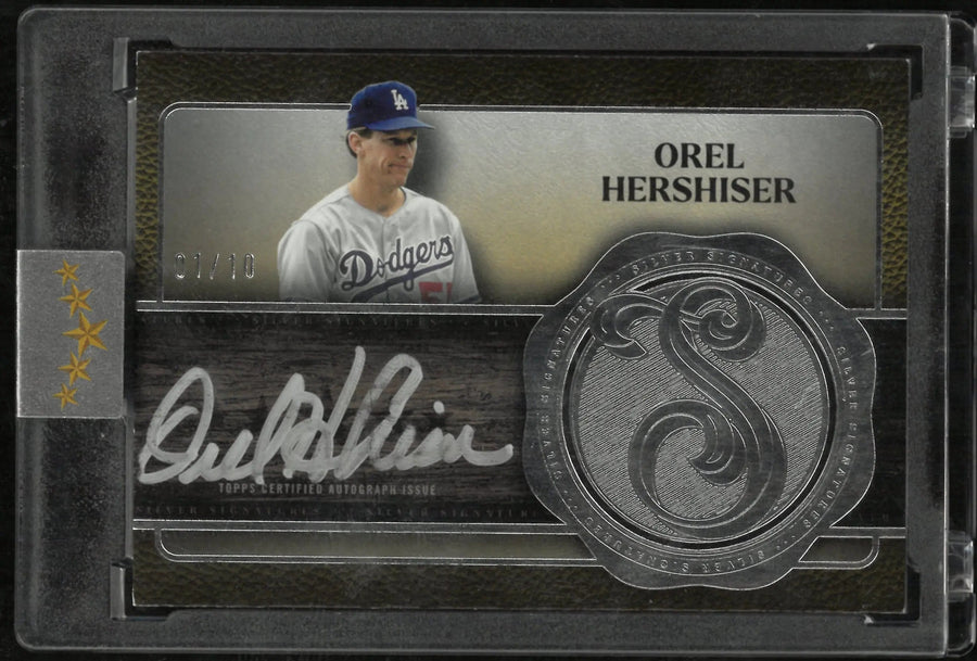 2025 Topps Five Star Silver Signatures Orel Hershiser /10
