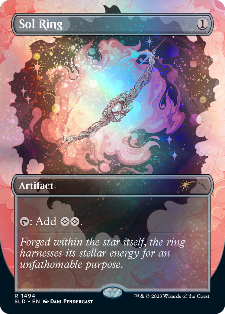 Sol Ring (SLD-1494★) - Secret Lair Drop (Borderless) Foil