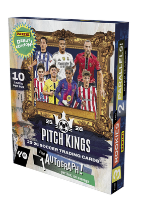 Panini: 2025-26 Panini Pitch Kings Soccer Trading Card Box (Hobby International)