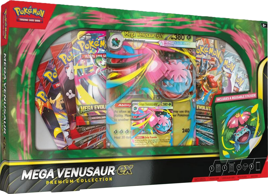 Pokemon Mega Venusaur EX Premium Collection Box