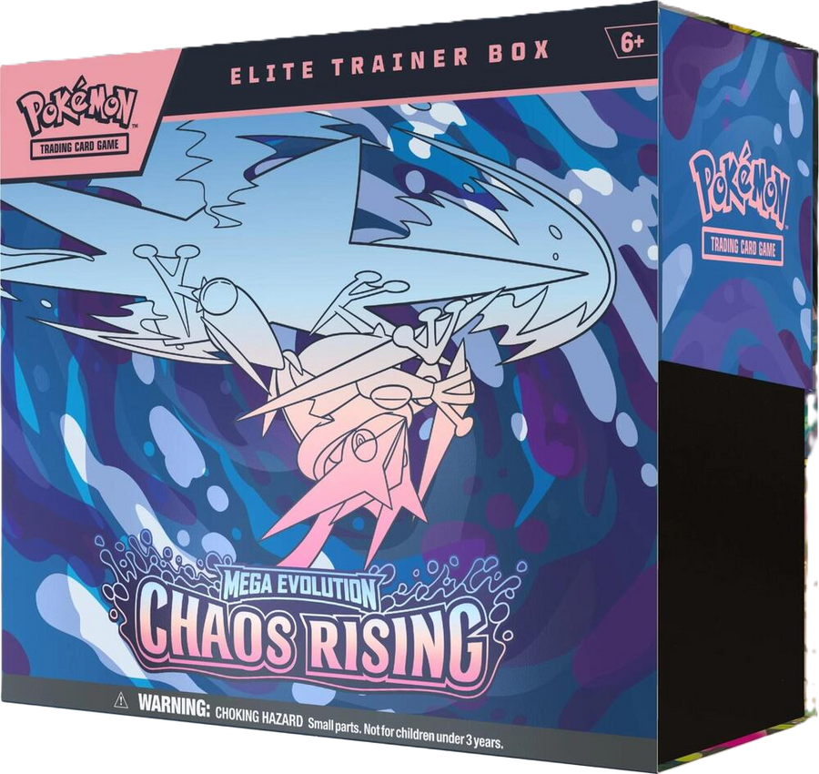 Pokemon Mega Evolution Chaos Rising Elite Trainer Box
