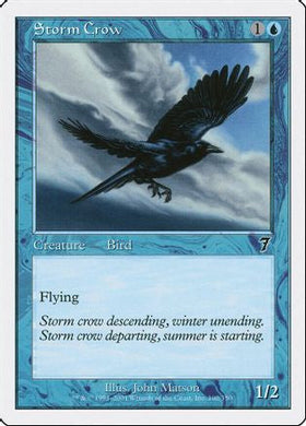 Storm Crow (7ED-100) - 7th Edition Foil