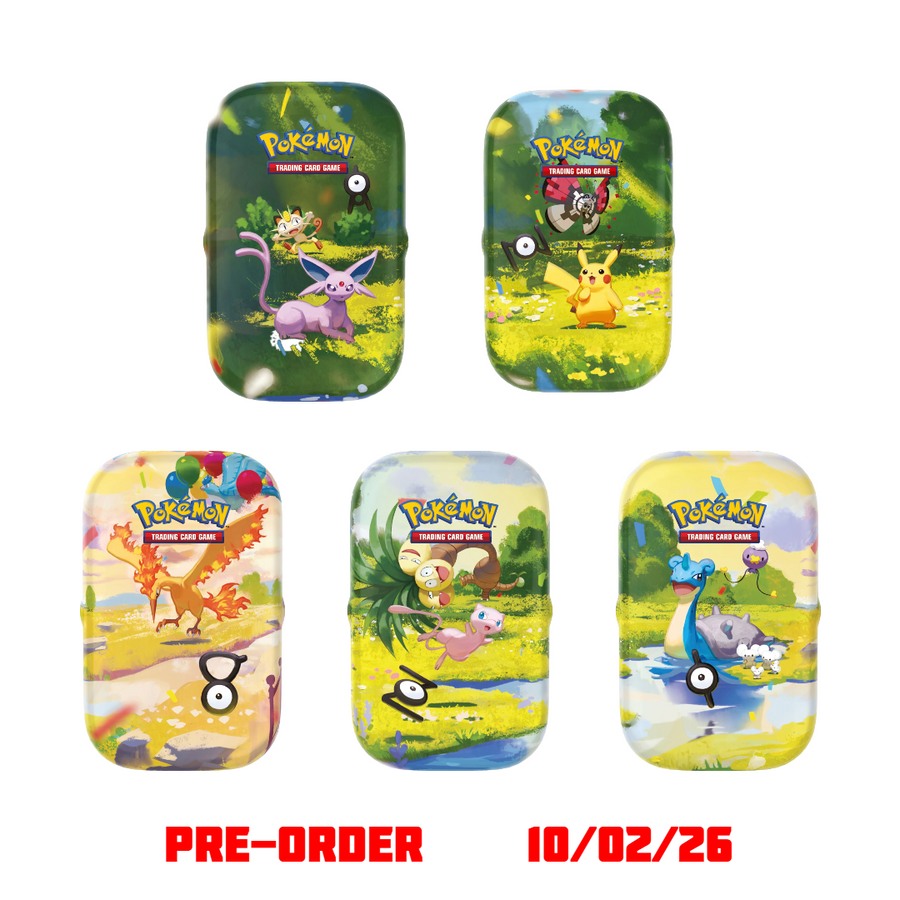 Pokémon 30th Celebration Mini Tin Day Collection (Set of 5)