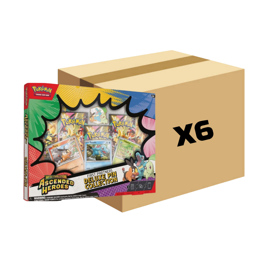 Sealed Case Ascended Heroes Deluxe Pin Collection Boxes