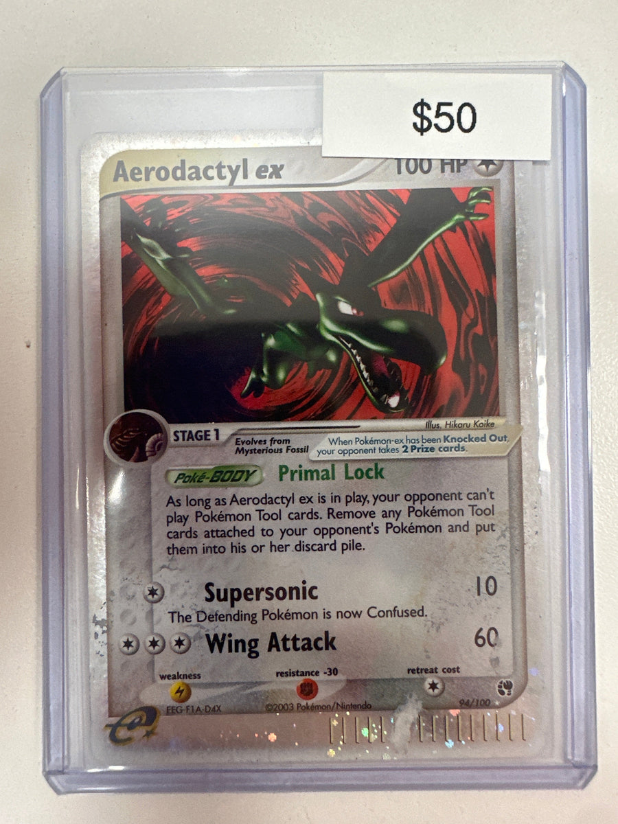 Pokemon Aerodactyl ex 94/100