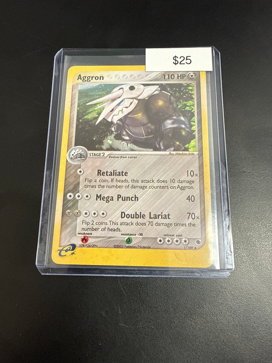 Pokemon Aggron Holo #1/109