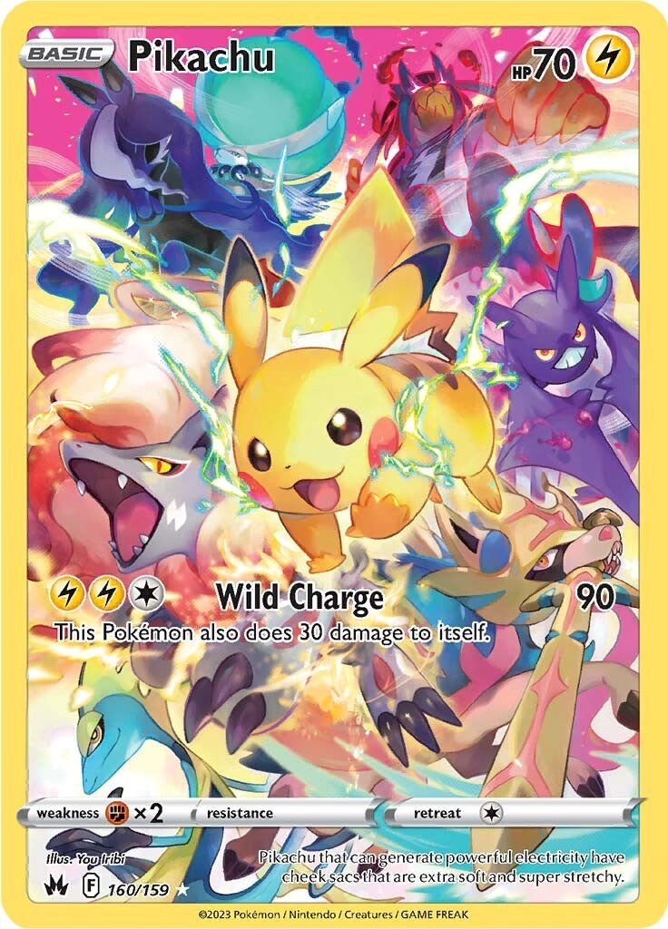 Pikachu (Secret) - 160/159 - (SWSH: Crown Zenith)