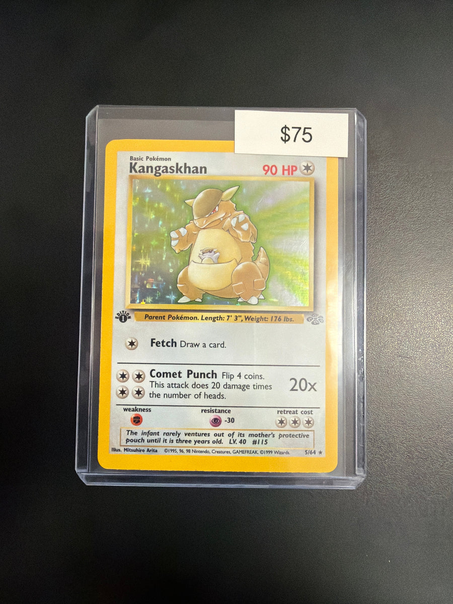 Pokemon Kangaskhan Jungle 1st Ed. 5/64 NM