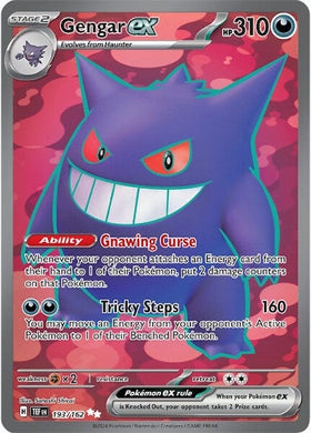 Gengar ex - 193/162 - 193/162 - (SV05: Temporal Forces)