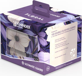 Ultimate Guard Sidewinder XenoSkin Floral Deck Case - 100+ - Moonlit Glen