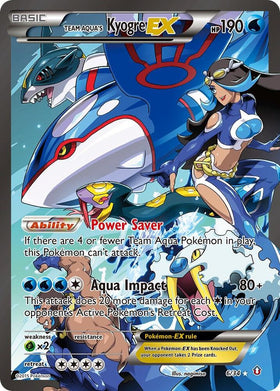 Team Aqua's Kyogre EX - Double Crisis