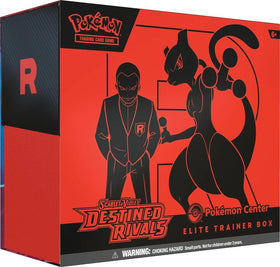 Pokemon TCG - Scarlet & Violet - Destined Rivals - POKEMON CENTER Elite Trainer Box