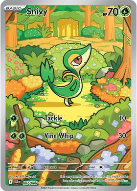Snivy - 087/086 - 087/086 - (SV: Black Bolt)