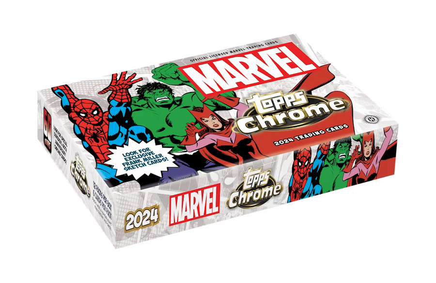 2024 Topps Marvel Chrome Hobby Box