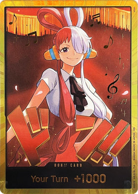 DON!! Card (Uta) (Gold) - - (Extra Booster: One Piece Heroines Edition)