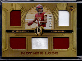 2024 Panini Gold Standard Jayden Daniels #ML-JDS Rookie Patch /299