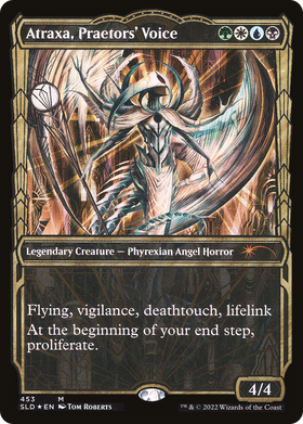 Atraxa, Praetors' Voice (SLD-453) - Secret Lair Drop: (Showcase) Foil
