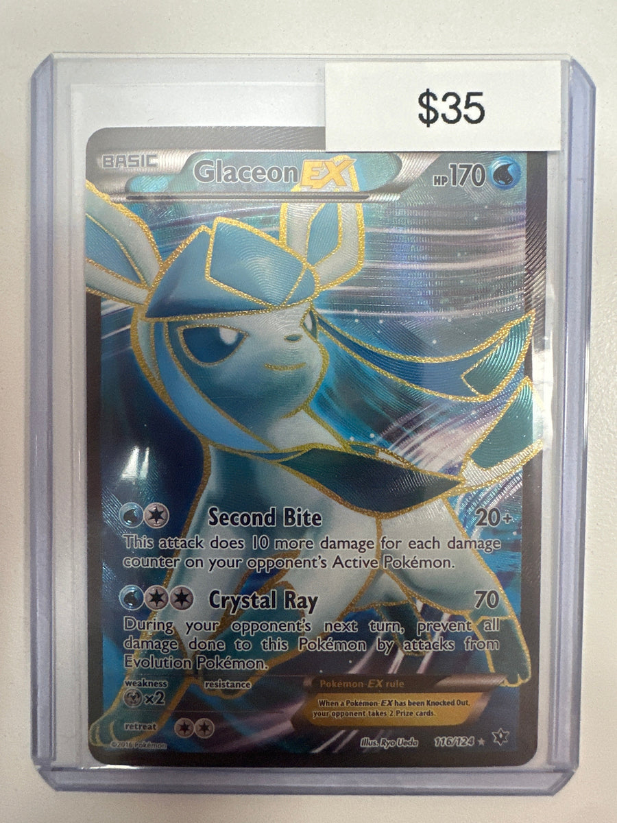 Pokemon Glaceon EX 116/124