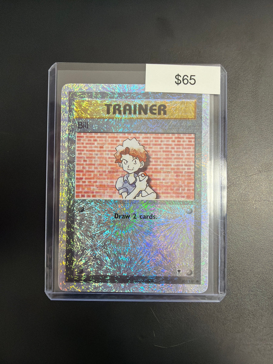 Pokemon Bill Trainer Legendary Collection Rev. Holo 108/110
