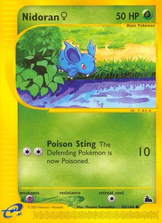 Nidoran F (82/144) - Skyridge