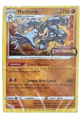 Machamp SWSH243 Lost Origin Pre-Release Deck Promo - Sealed
