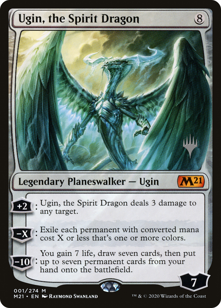 Ugin, the Spirit Dragon (PPM21-01P) - Core Set 2021 Promos