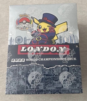 Pokemon: 2022 World Championship Decks (WCD) Sealed Display (8 Decks - 2 Of Each)