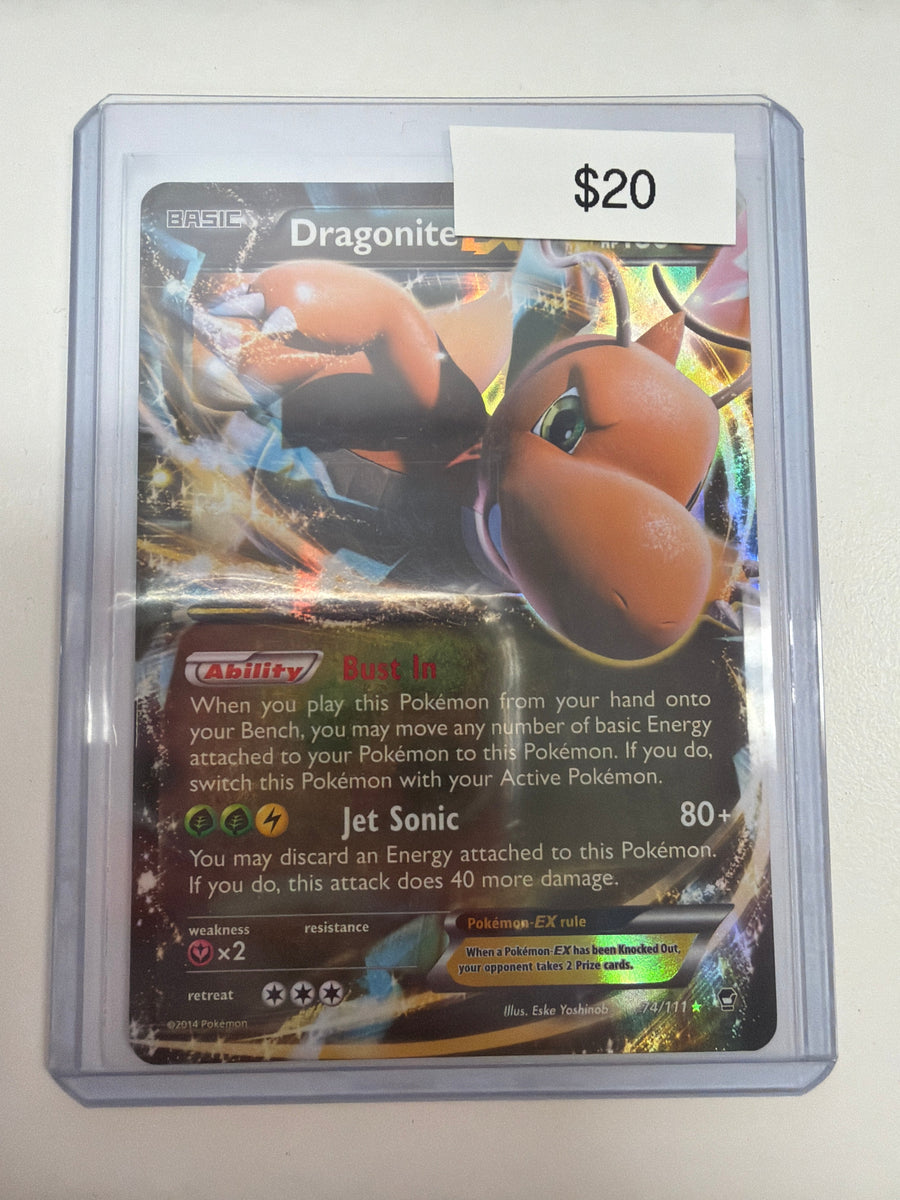 Pokemon Dragonite EX 74/111