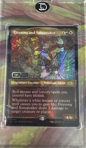 Firesong and Sunspeaker (Serial Numbered)