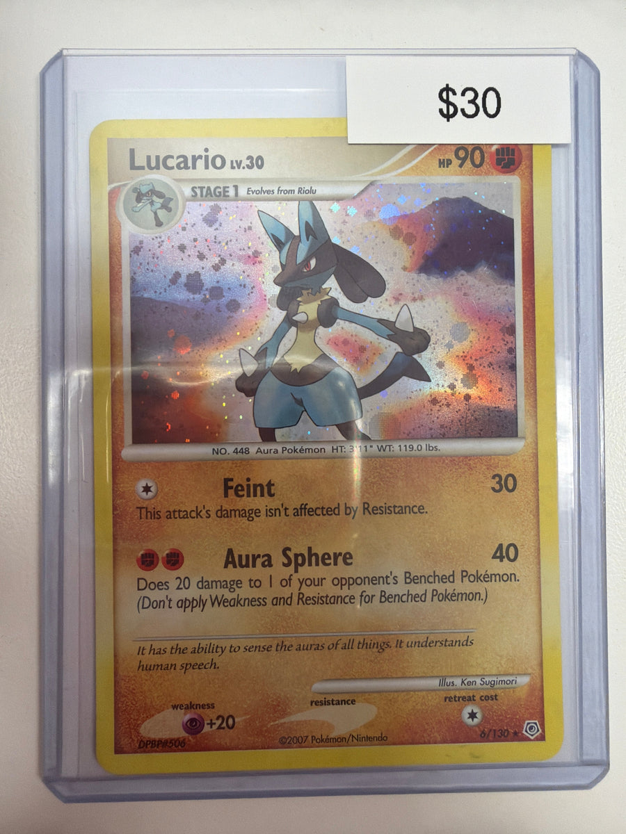 Pokemon Lucario 6/130