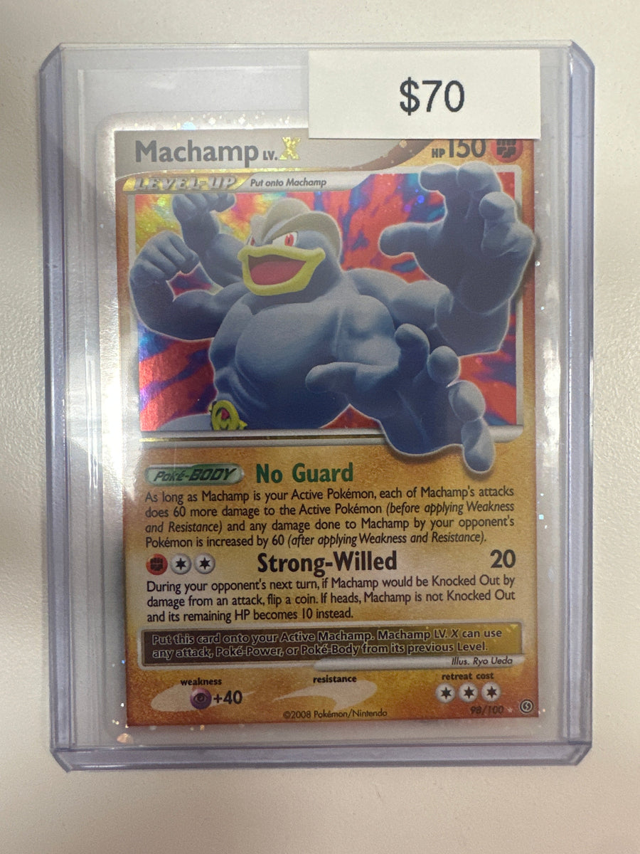 Pokemon Machamp LV.X 98/100