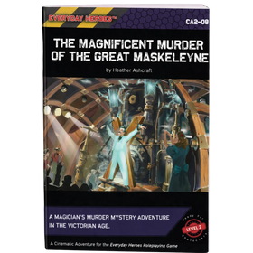 The Magnificent Murder of the Great Maskelyne RPG: Cinematic Adventure (Everyday Heroes System) (PREORDER)