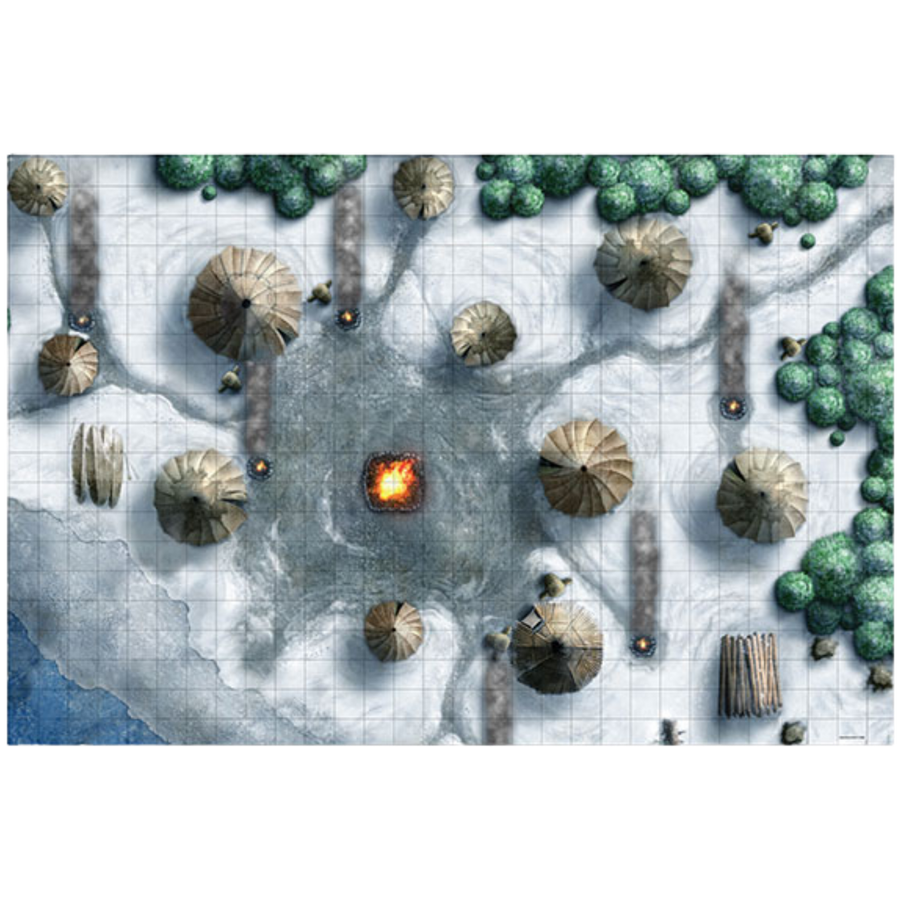 Gale Force 9: RPG Mat - Glacial Reach (PREORDER)