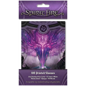 Spirit Fire: Opaque Printed Card Sleeves - Metamorphosis (Purple) (100ct) (Add to cart to see price) (PREORDER)
