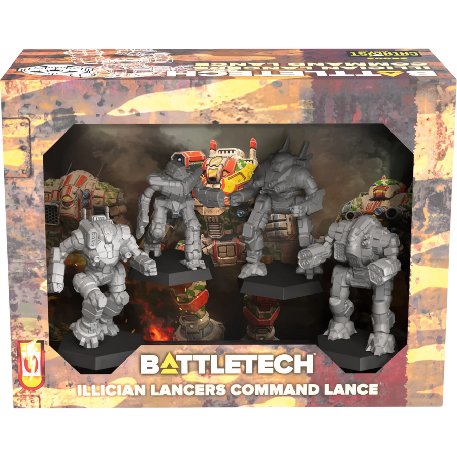 BattleTech: Illician Lancers Command Lance - ForcePack (PREORDER)