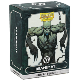 Dragon Shield: Retro Series MTG "Reanimate" - Brushed Art Card Sleeves (100ct) (PREORDER)
