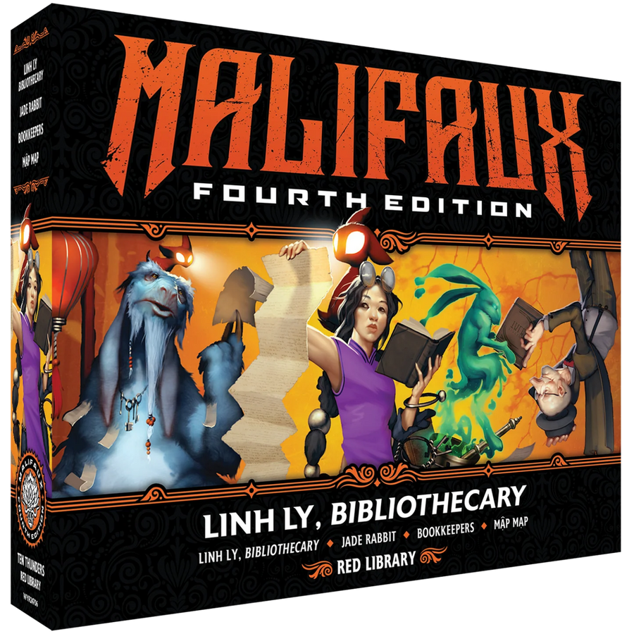 Malifaux 4E: Linh Ly, Bibliothecary (PREORDER)