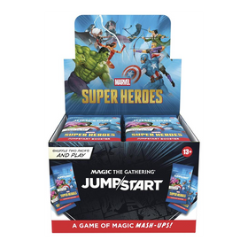 Magic the Gathering: Universes Beyond - Marvel Super Heroes Jumpstart Booster Display