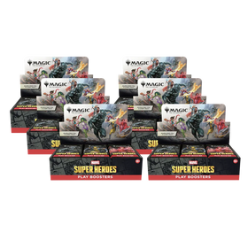 Magic: The Gathering - Marvel Super Heroes (MSH) - SEALED CASE - 6x Play Booster Display Box (PRE-ORDER LATE JUNE 2026)