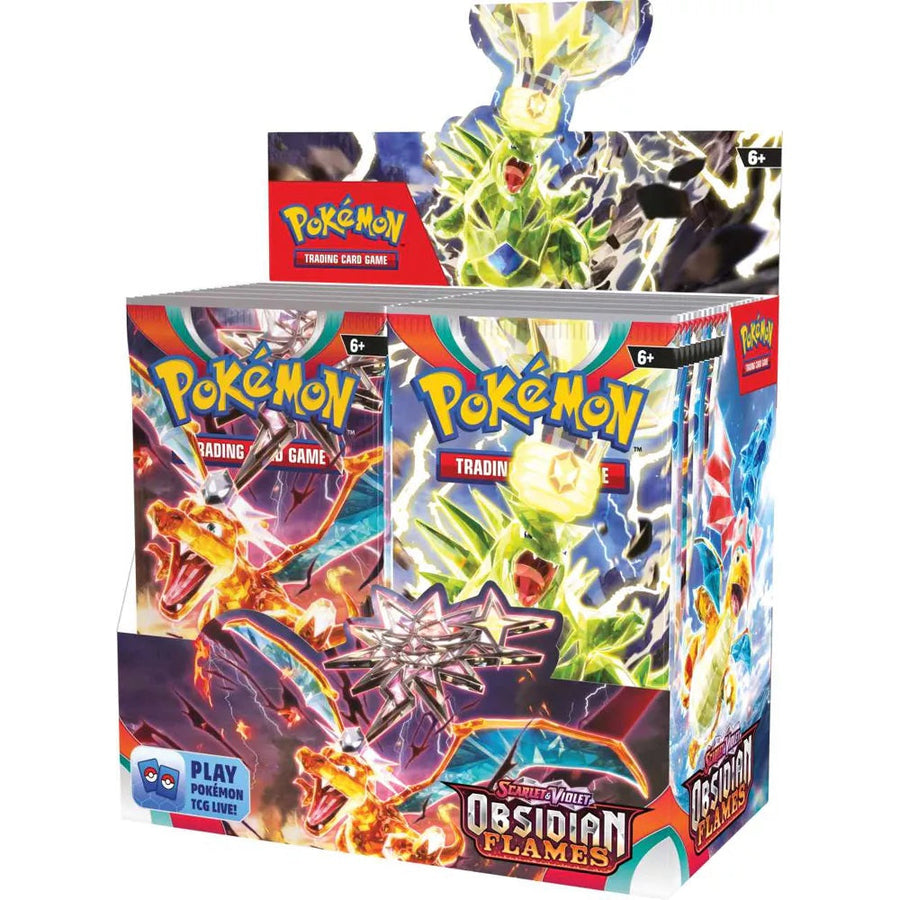 Pokemon - Scarlet & Violet - Obsidian Flames - Trading Cards Booster Box - 36 Packs (MAX 2)