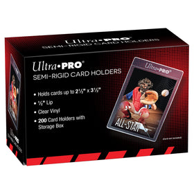 Ultra Pro Semi-Rigid 1/2" Lip Sleeves 200ct